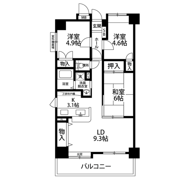千葉県：ソレイル・ルヴァンの賃貸物件画像