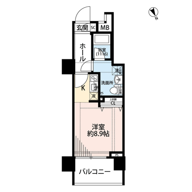 北海道：プレール・ドゥーク東新宿Ⅲの賃貸物件画像