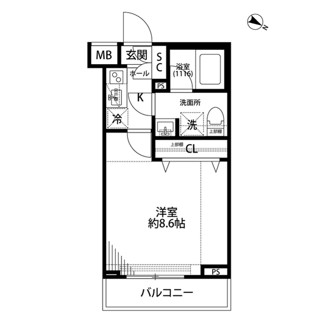 北海道：プレール・ドゥーク志村三丁目の賃貸物件画像