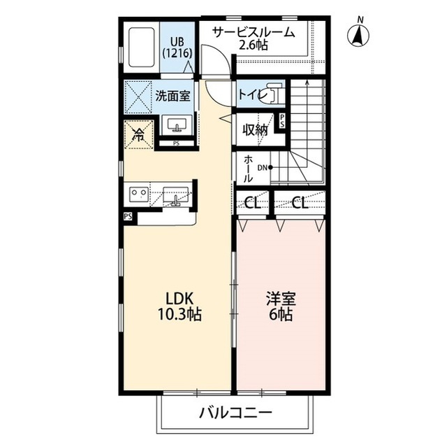 東京都：桜ハイツの賃貸物件画像