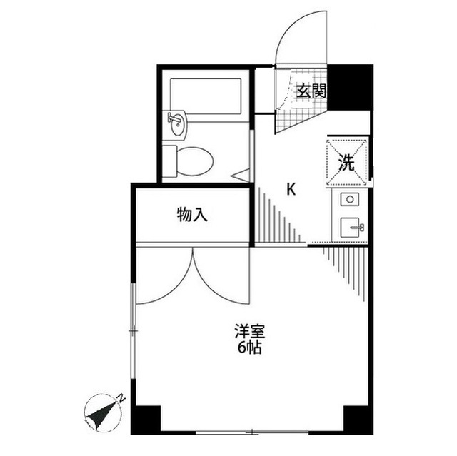 神奈川県：シャンテ相模台B棟の賃貸物件画像
