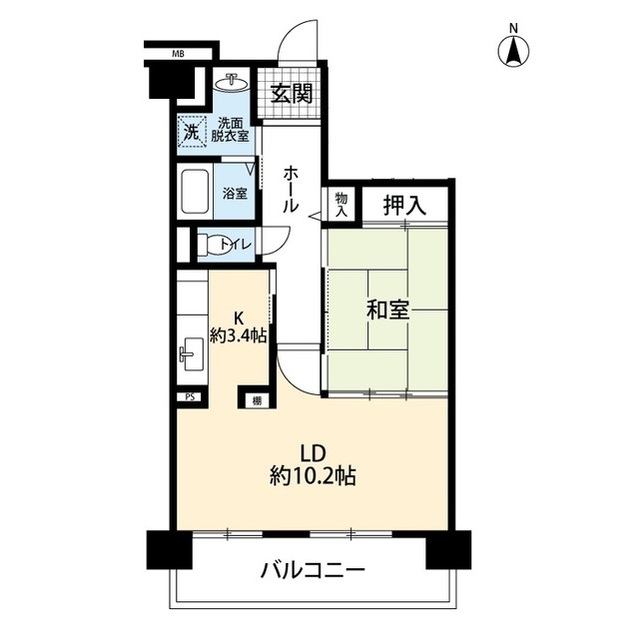 東京都：コーポレート船堀の賃貸物件画像