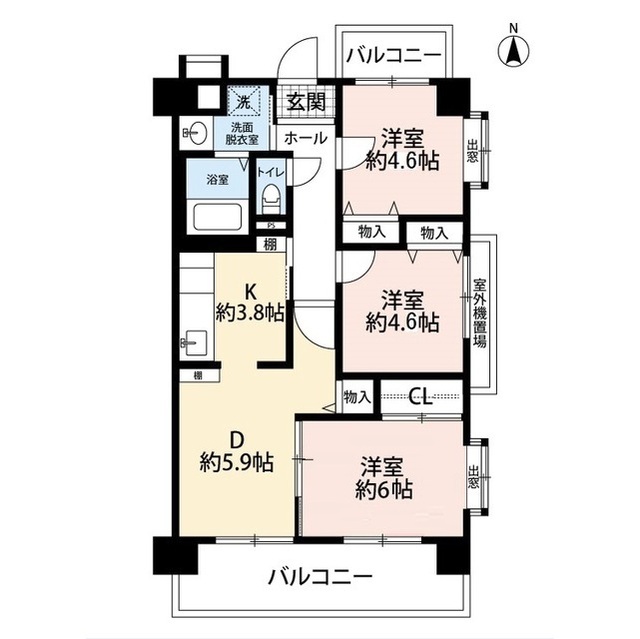 東京都：コーポレート船堀の賃貸物件画像