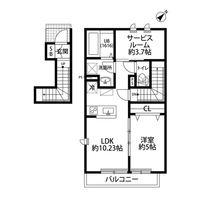 北海道：アムール 安行の賃貸物件画像
