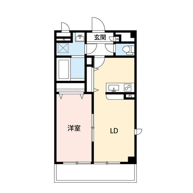 兵庫県：アンプルールフェール　コンフォートの賃貸物件画像