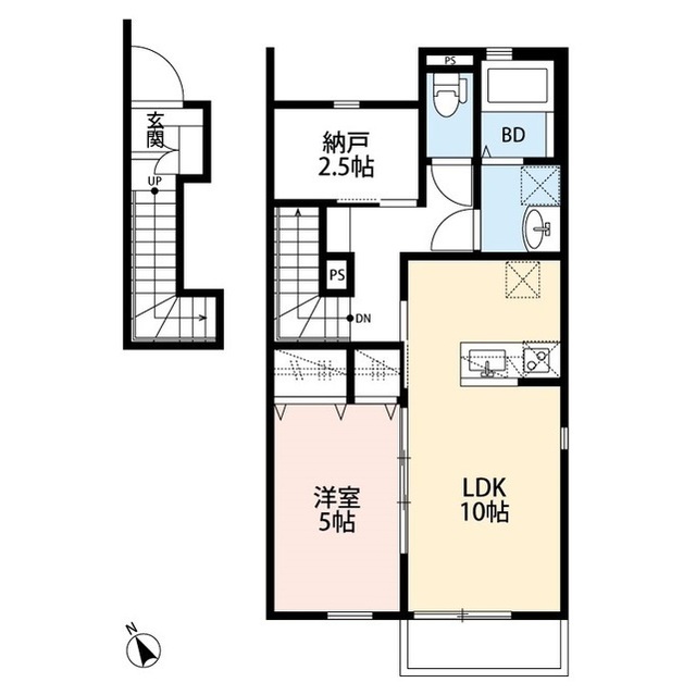 埼玉県：デュラカーサ 西大宮Ⅰの賃貸物件画像