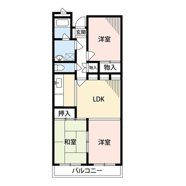 北海道：第2野々下マンションの賃貸物件画像