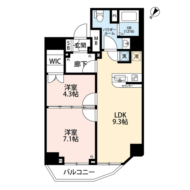 東京都：プレール・ドゥーク西巣鴨の賃貸物件画像