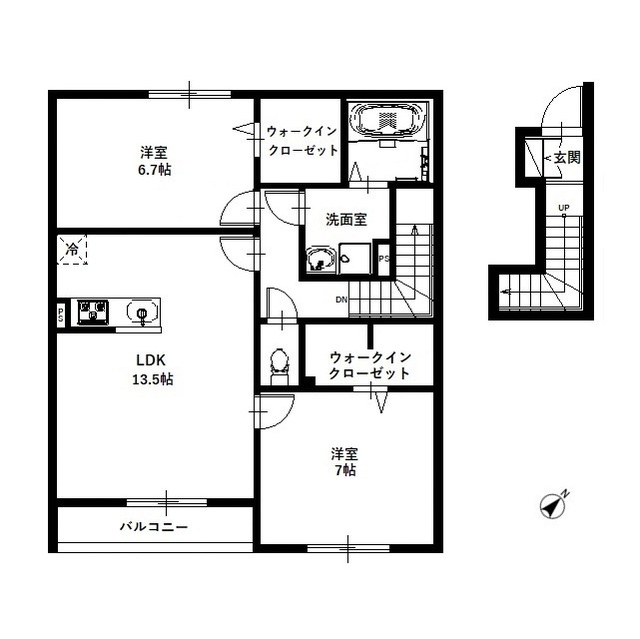 愛知県：メゾンクレールの賃貸物件画像