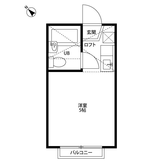 東京都：エンジェルハイツ26番館の賃貸物件画像