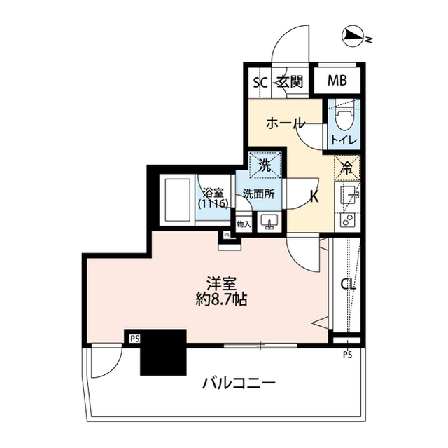 東京都：プレール・ドゥーク梅島の賃貸物件画像