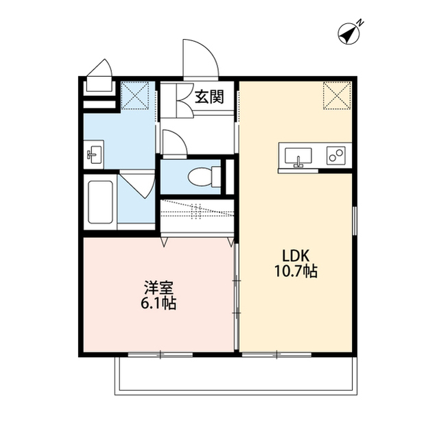 神奈川県：デュラカーサルシア　川和Ⅲの賃貸物件画像