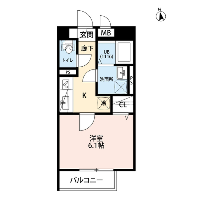 東京都：アムール 芝久保の賃貸物件画像