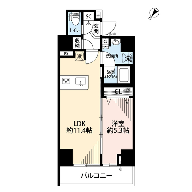 東京都：プレール・ドゥーク押上Ⅳの賃貸物件画像