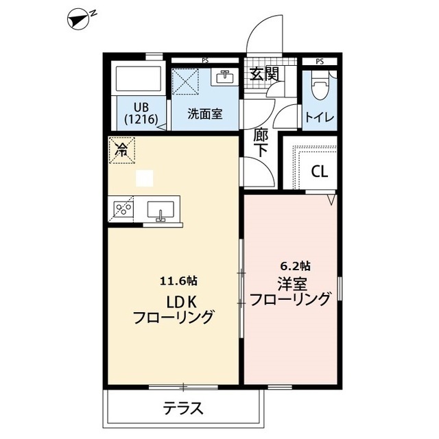 東京都：アムール つつじヶ丘の賃貸物件画像