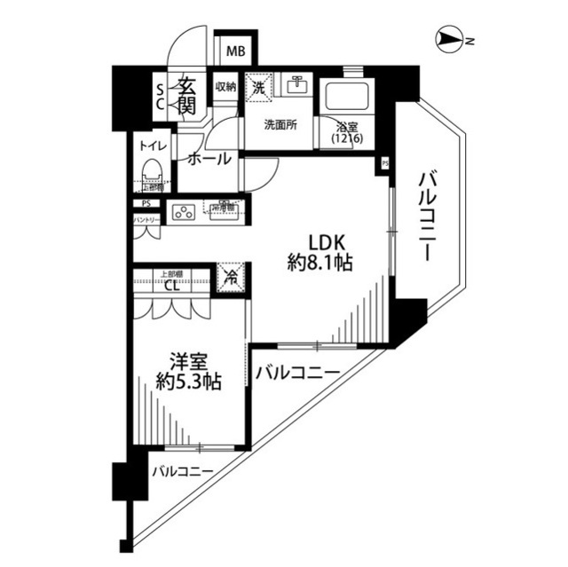 北海道：プレール・ドゥーク世田谷代田の賃貸物件画像