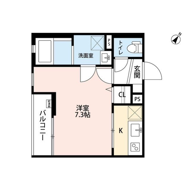 東京都：アムール幡代の賃貸物件画像