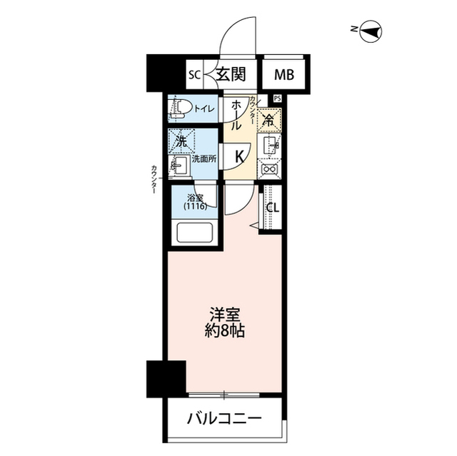 北海道：プレール・ドゥーク東雲Ⅲの賃貸物件画像