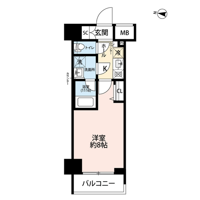 北海道：プレール・ドゥーク東雲Ⅲの賃貸物件画像