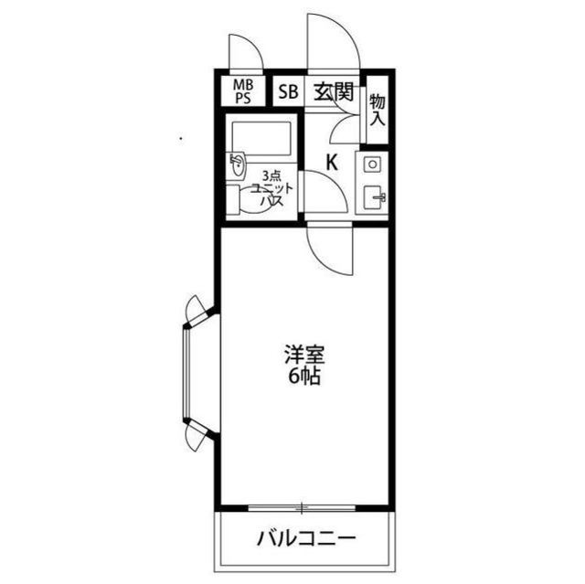 神奈川県：ライオンズマンション白楽の賃貸物件画像