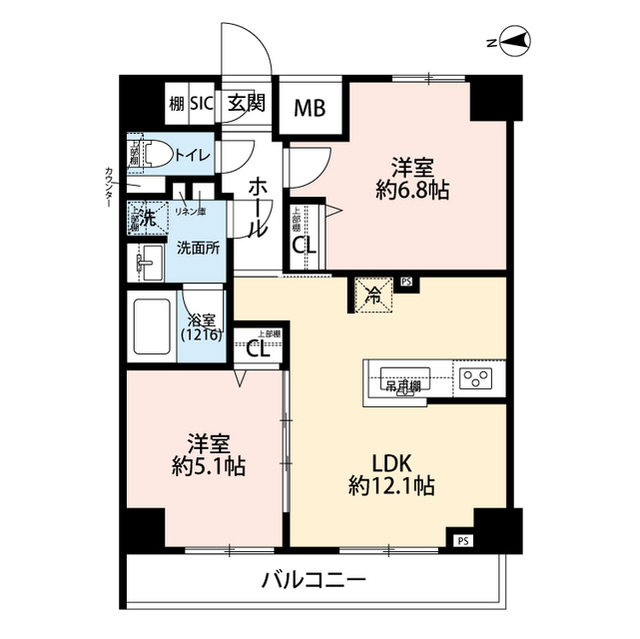東京都：プレール・ドゥーク芝浦の賃貸物件画像