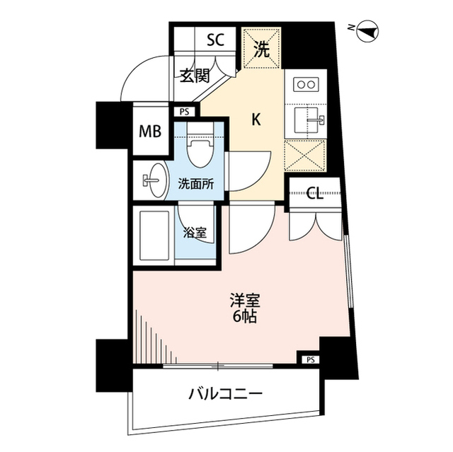 北海道：プレール・ドゥーク横濱紅葉坂の賃貸物件画像