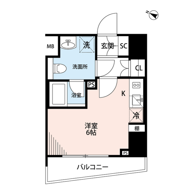 北海道：プレール・ドゥーク横濱紅葉坂の賃貸物件画像