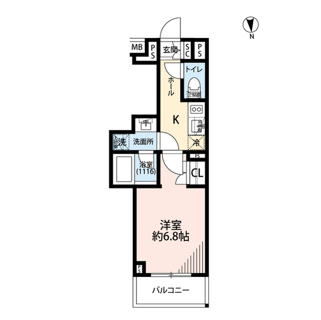 東京都：プレール・ドゥーク中野南台の賃貸物件画像