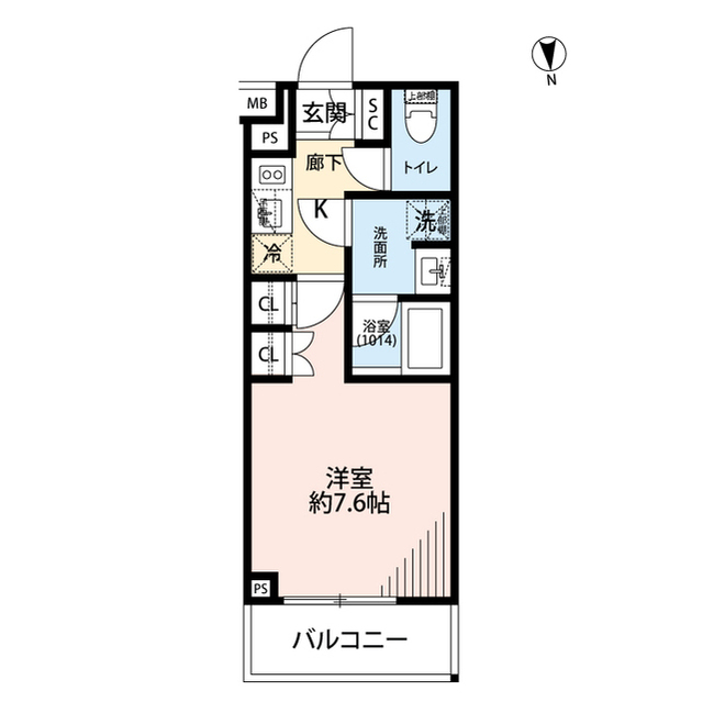 東京都：プレール・ドゥーク中野南台の賃貸物件画像