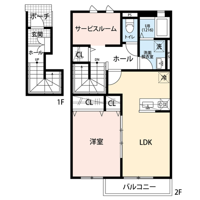 北海道：クレール　相生の賃貸物件画像
