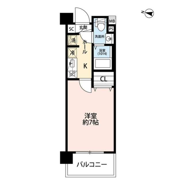 北海道：プレール・ドゥーク西川口Ⅱの賃貸物件画像