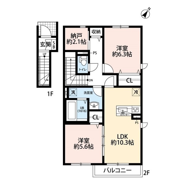 埼玉県：アムール 宮前の賃貸物件画像