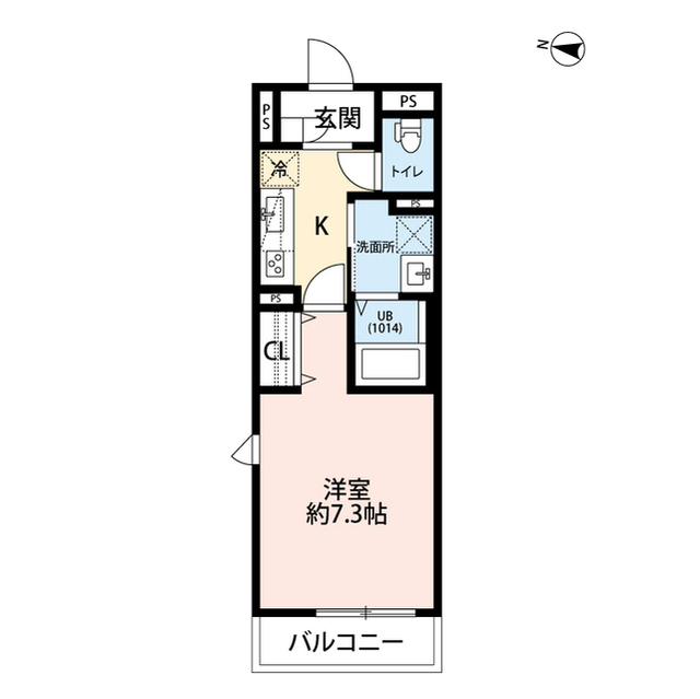 東京都：アンプルール・リーブルGの賃貸物件画像