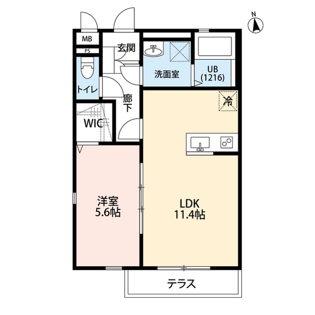 神奈川県：クレール桜の賃貸物件画像