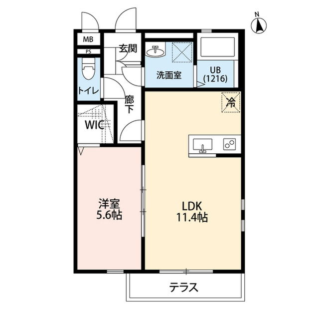 ：クレール桜の賃貸物件画像