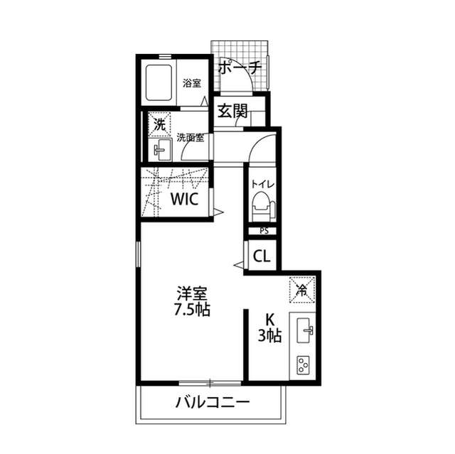 ：クレール　鴻島の賃貸物件画像