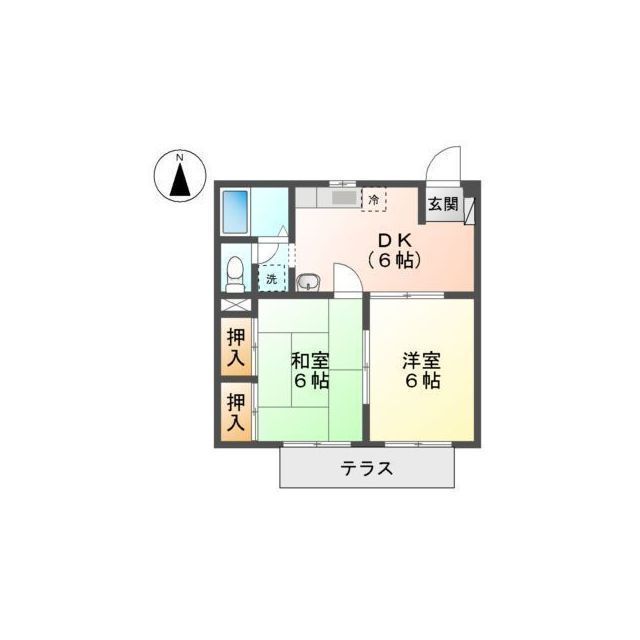 ：ニューシティ丸山A・Bの賃貸物件画像