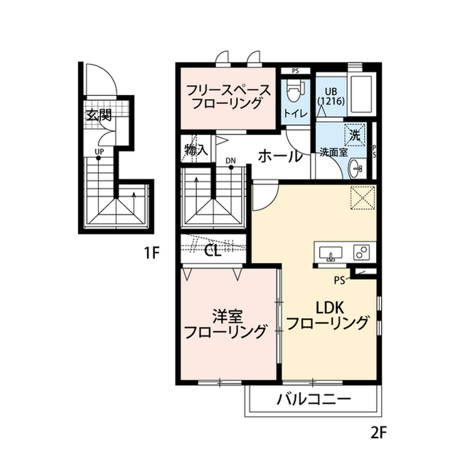 北海道：クレール　シャインの賃貸物件画像