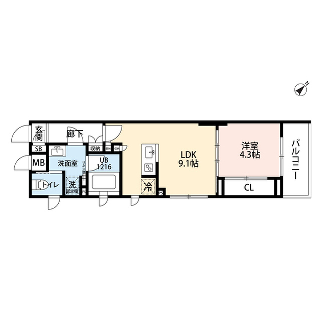 東京都：プレール・ドゥーク雪が谷大塚の賃貸物件画像