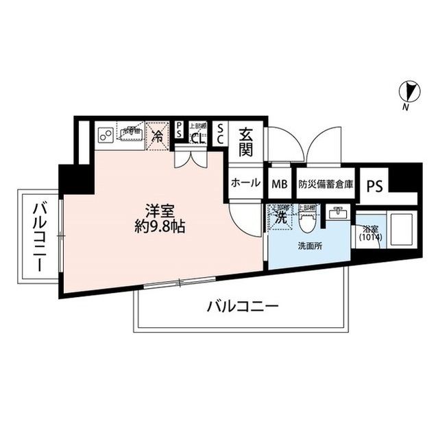 北海道：プレール・ドゥーク西新井の賃貸物件画像