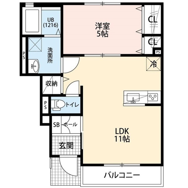 埼玉県：クレール 東大宮の賃貸物件画像