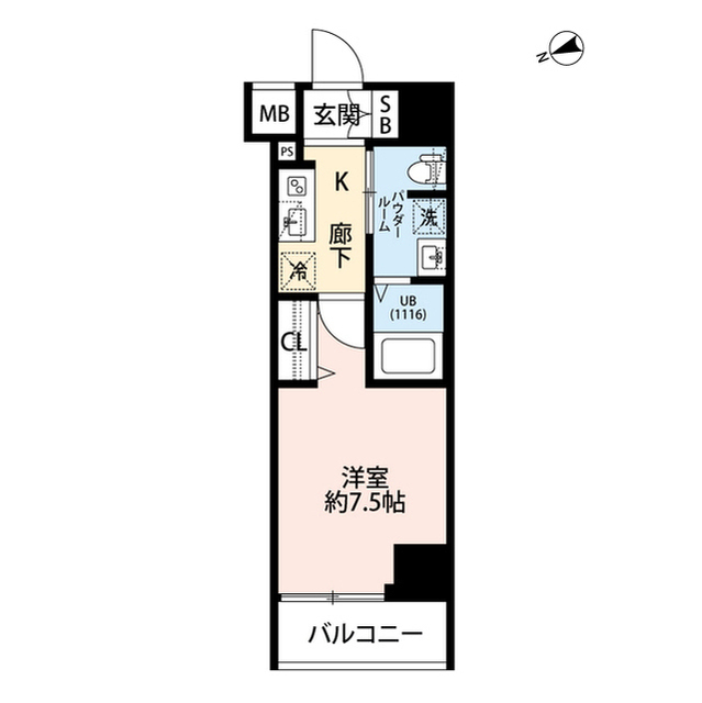 東京都：プレール・ドゥーク門前仲町Ⅲの賃貸物件画像