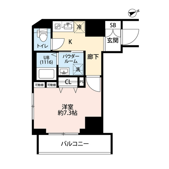 ：プレール・ドゥーク門前仲町Ⅲの賃貸物件画像