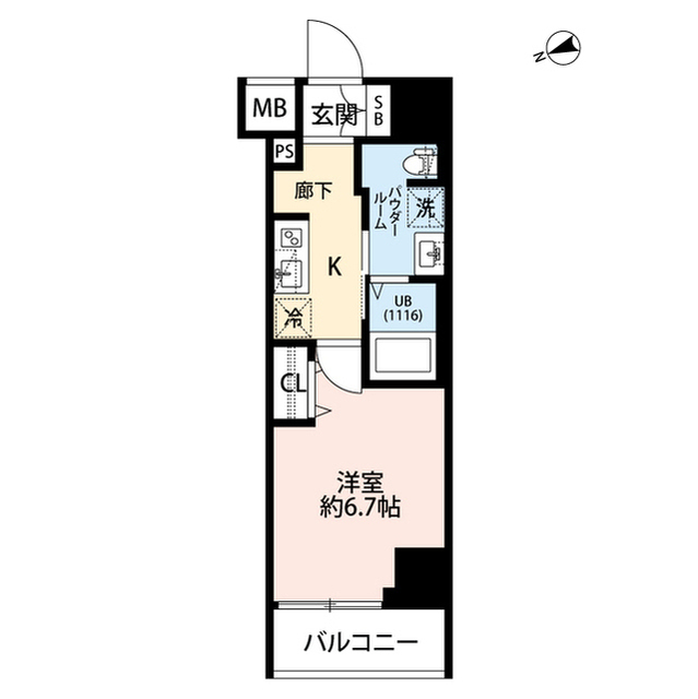北海道：プレール・ドゥーク門前仲町Ⅲの賃貸物件画像