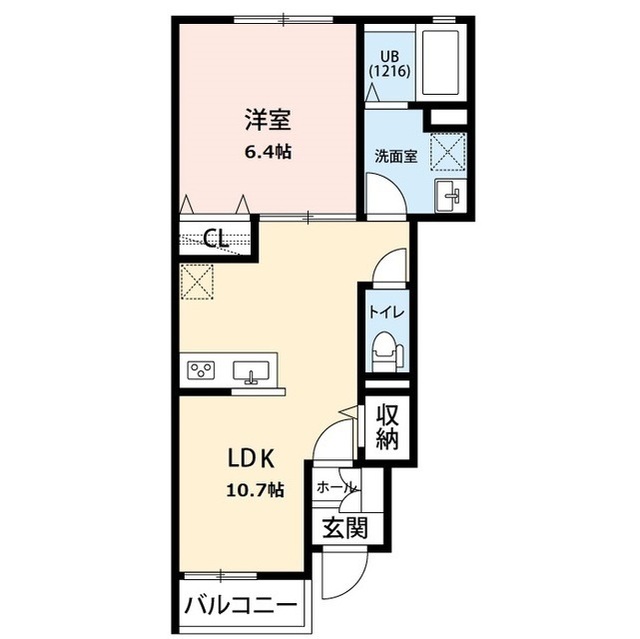 ：アムール　美咲の賃貸物件画像