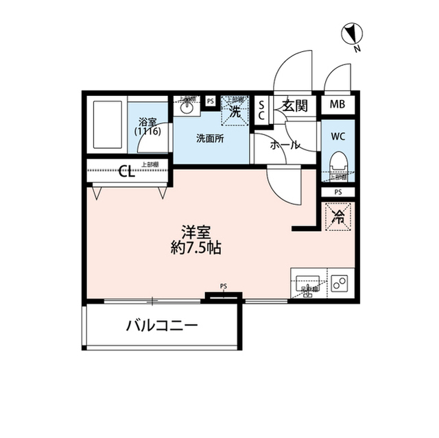 北海道：プレール・ドゥーク西荻窪の賃貸物件画像