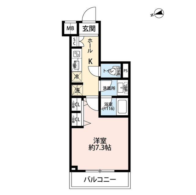 北海道：プレール・ドゥーク小竹向原の賃貸物件画像