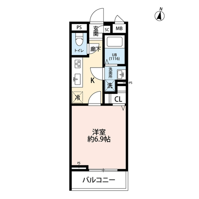 北海道：リコルテ湘南Ⅱの賃貸物件画像