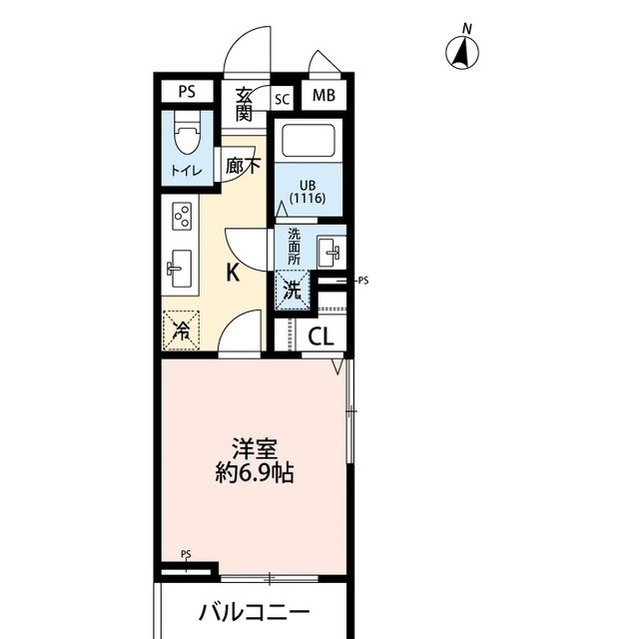 北海道：リコルテ湘南Ⅱの賃貸物件画像