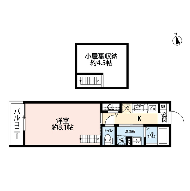 東京都：メゾン・ド・ラズリ立川の賃貸物件画像